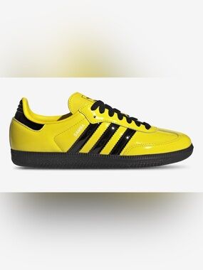 NIB [adidas] Originals Samba OG Sneakers Shoes Yellow/Black Women’s 5/5.5 Y4/4.5
